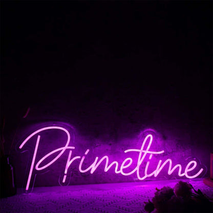 Prime Time Purple Led Neon Sign | Shineneon