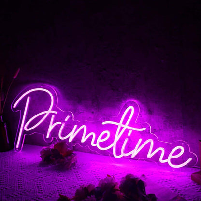 Prime Time Purple Led Neon Sign | Shineneon