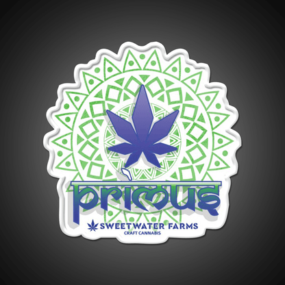 Primus Hemp Inspired Green Leaf Led Neon Sign Rgb Color - Shineneon