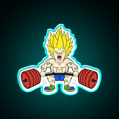 Prince Of All Deadlifts Gym Fitness Led Neon Sign Rgb Color