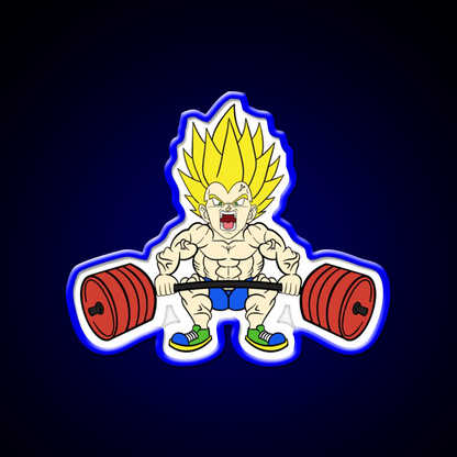 Prince Of All Deadlifts Gym Fitness Led Neon Sign Rgb Color