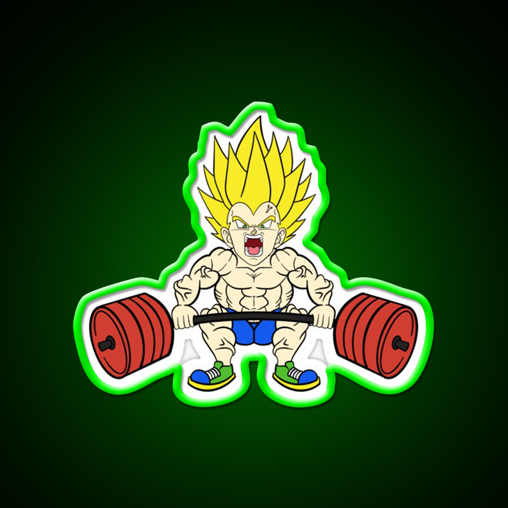 Prince Of All Deadlifts Gym Fitness Led Neon Sign Rgb Color