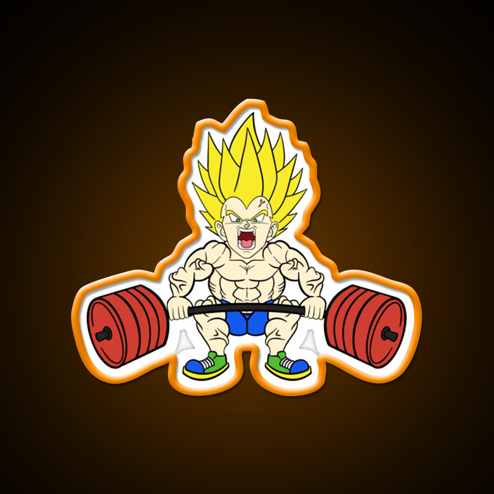 Prince Of All Deadlifts Gym Fitness Led Neon Sign Rgb Color