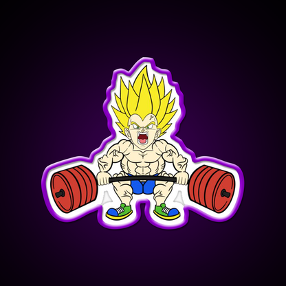 Prince Of All Deadlifts Gym Fitness Led Neon Sign Rgb Color