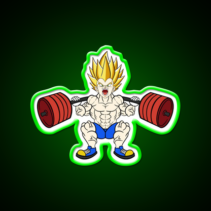 Prince Of All Squats Gym Fitness Led Neon Sign Rgb Color