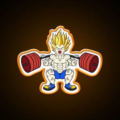 Prince Of All Squats Gym Fitness Led Neon Sign Rgb Color