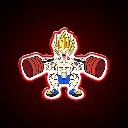 Prince Of All Squats Gym Fitness Led Neon Sign Rgb Color