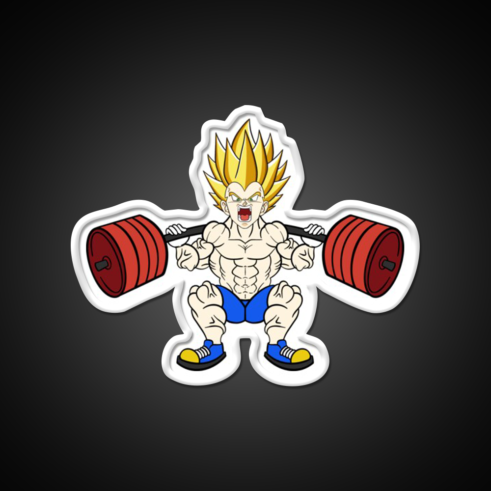 Prince Of All Squats Gym Fitness Led Neon Sign Rgb Color