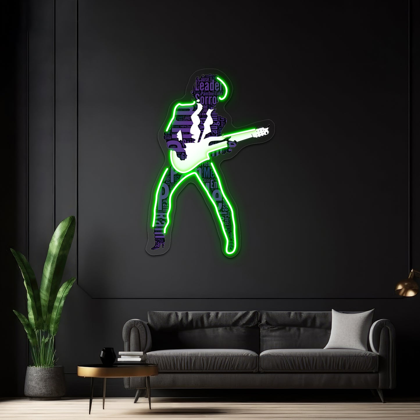 Prince Pop Artwork Led Signs For Bedroom