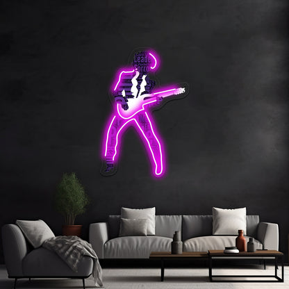 Prince Pop Artwork Led Signs For Bedroom