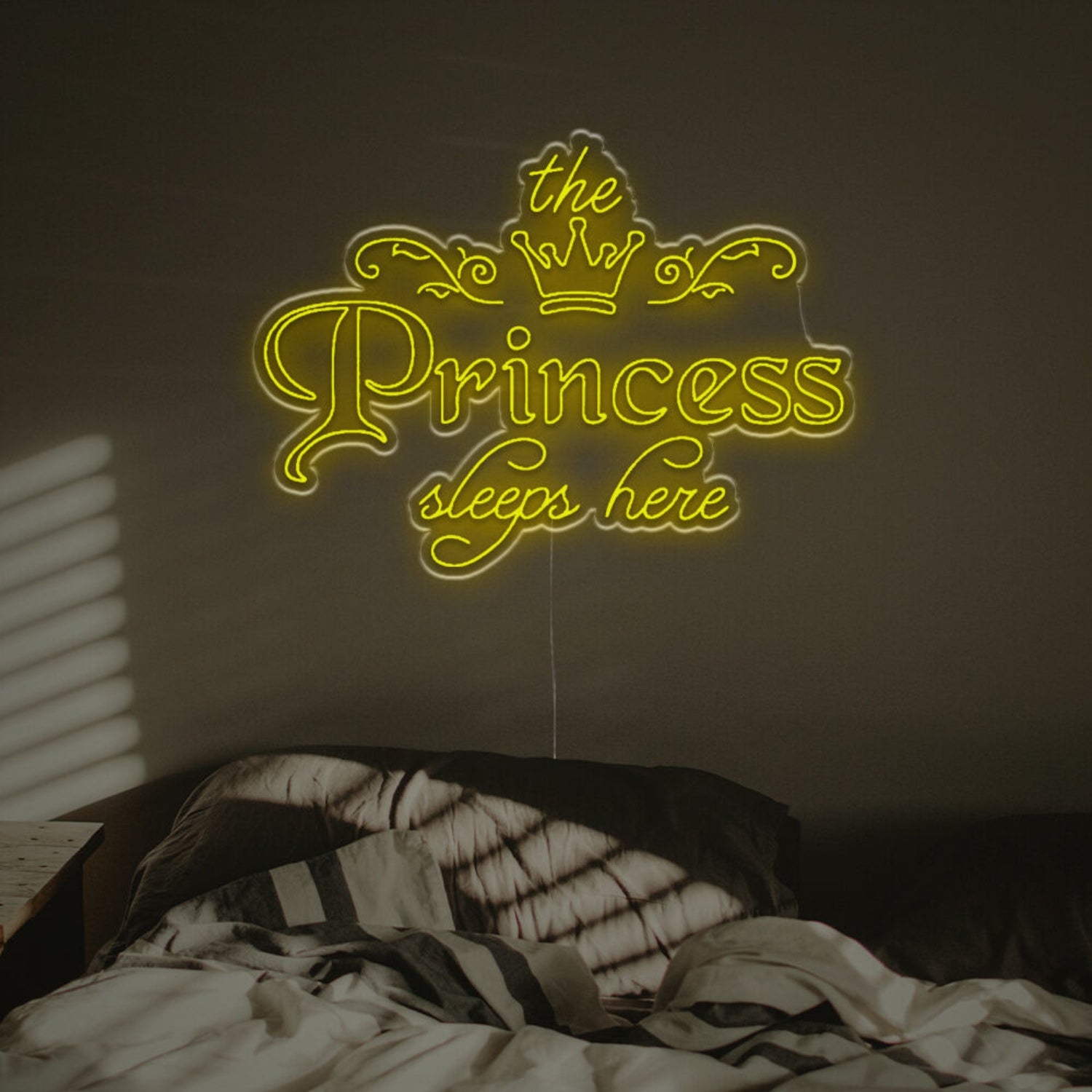 Princess Sleeps Here Led Neon Sign | Shineneon