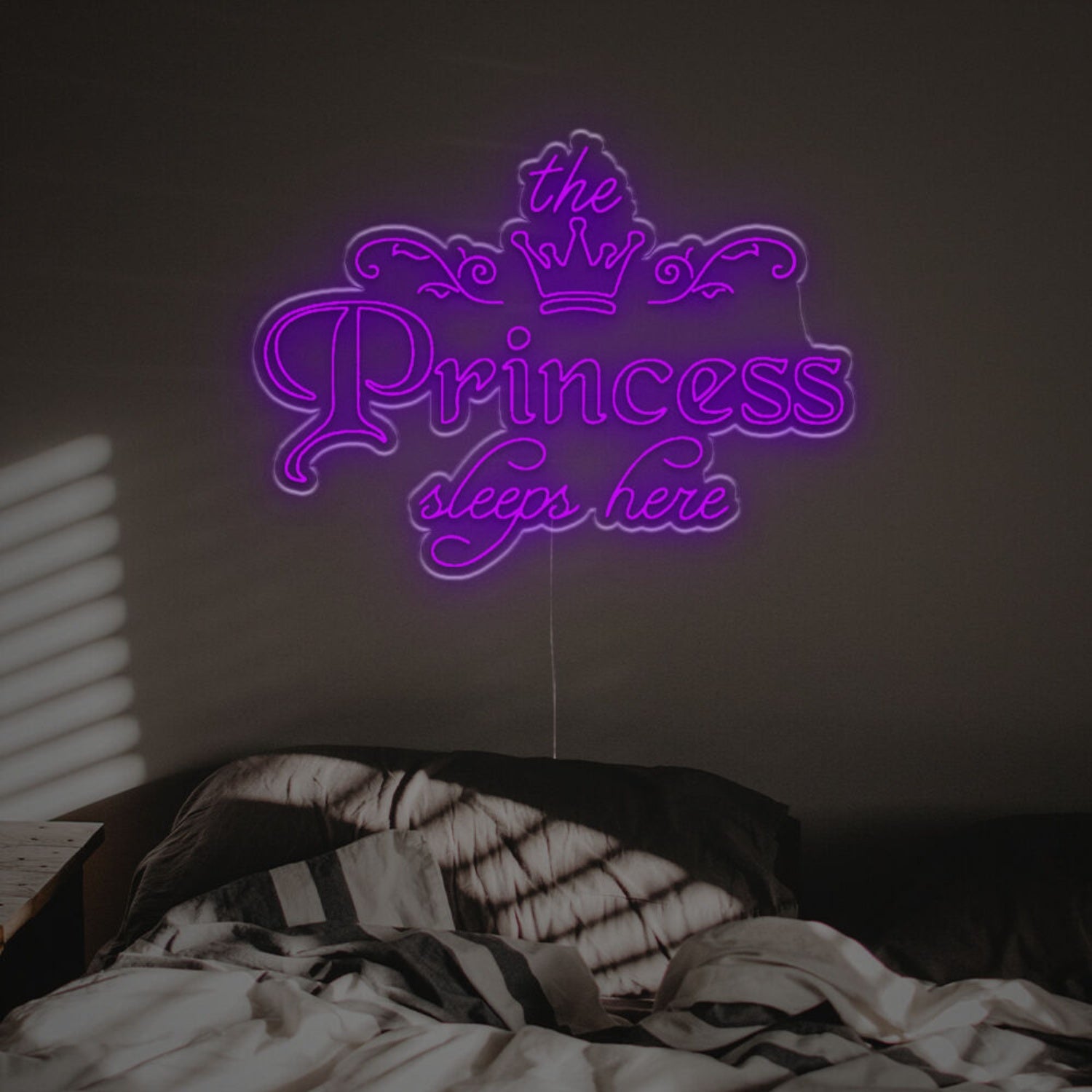 Princess Sleeps Here Led Neon Sign | Shineneon