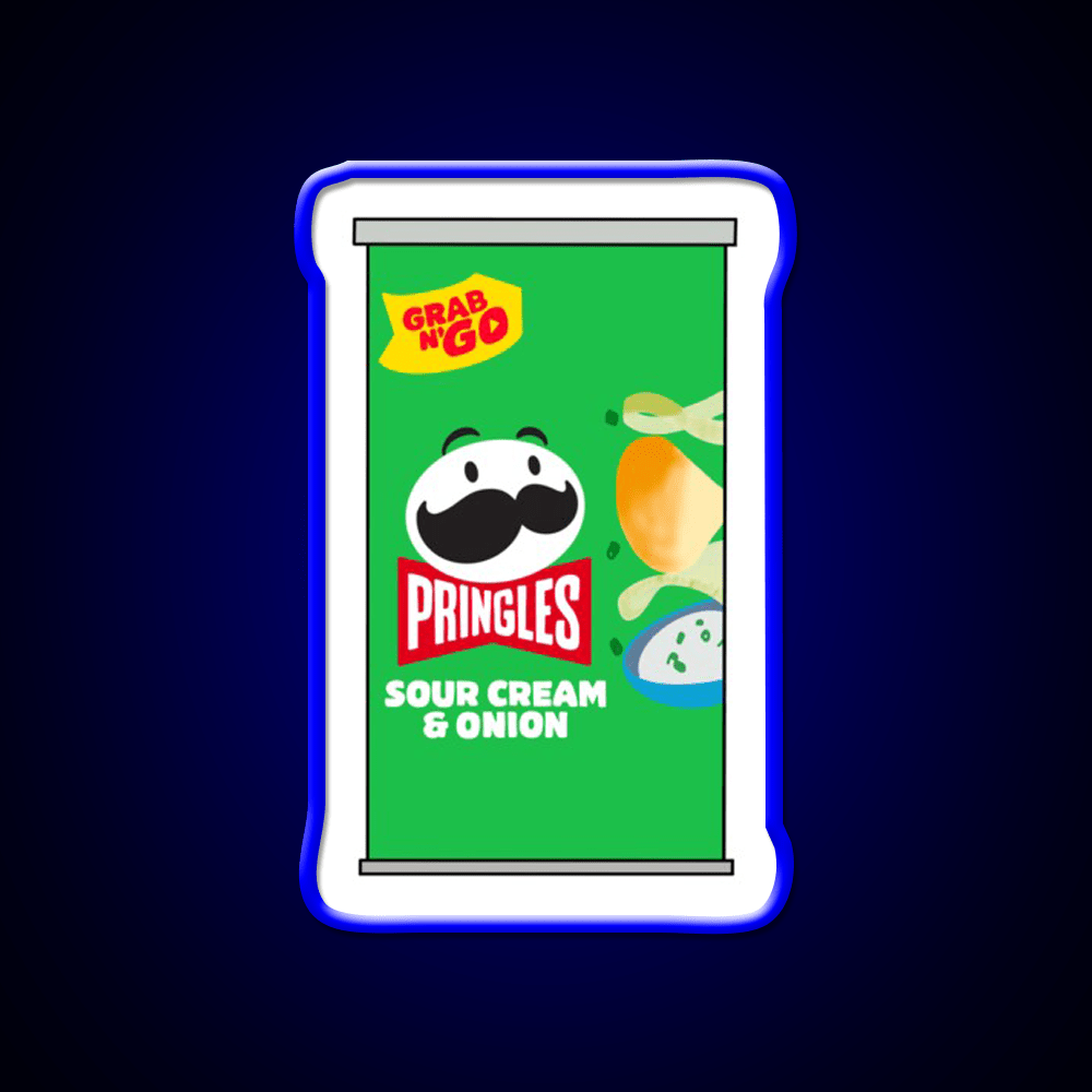 Pringle S Snack Food Led Neon Sign Rgb Color - Shineneon
