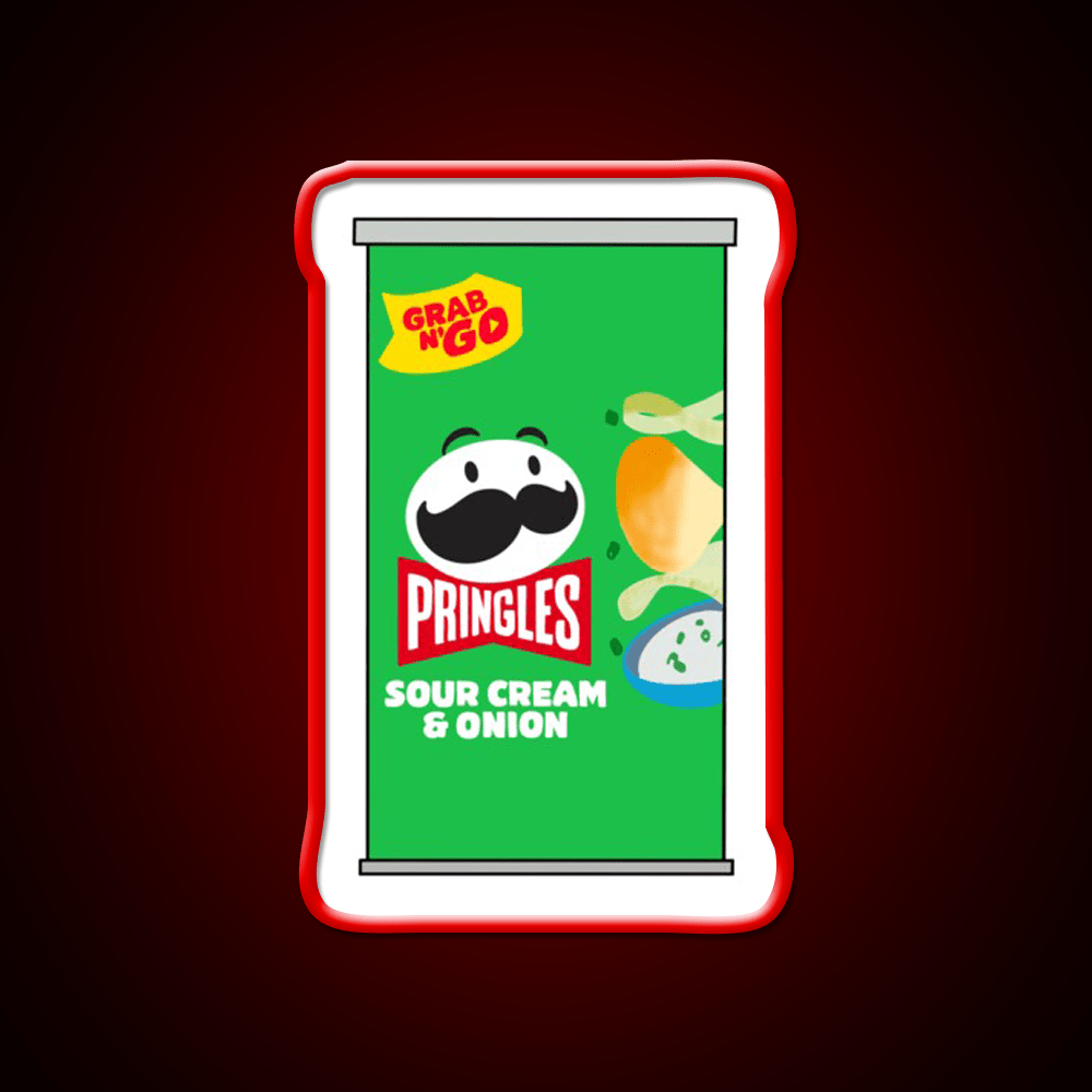 Pringle S Snack Food Led Neon Sign Rgb Color - Shineneon