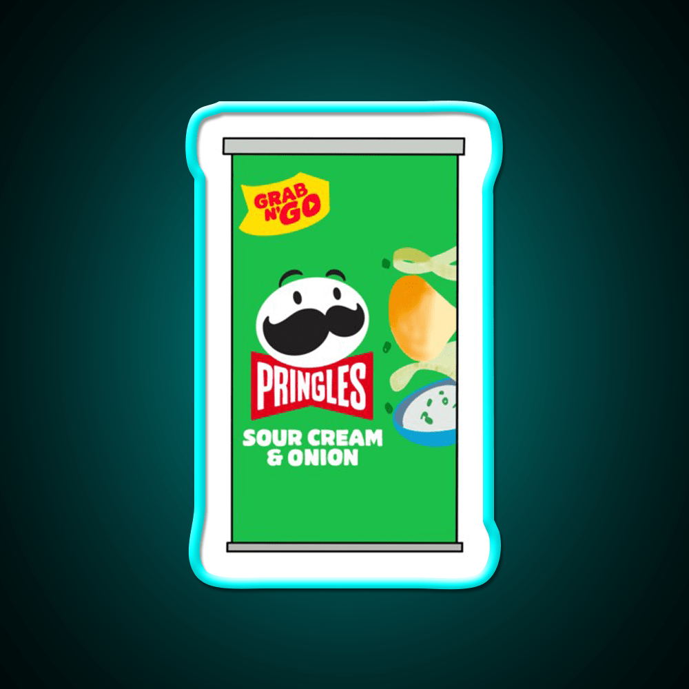 Pringle S Snack Food Led Neon Sign Rgb Color - Shineneon