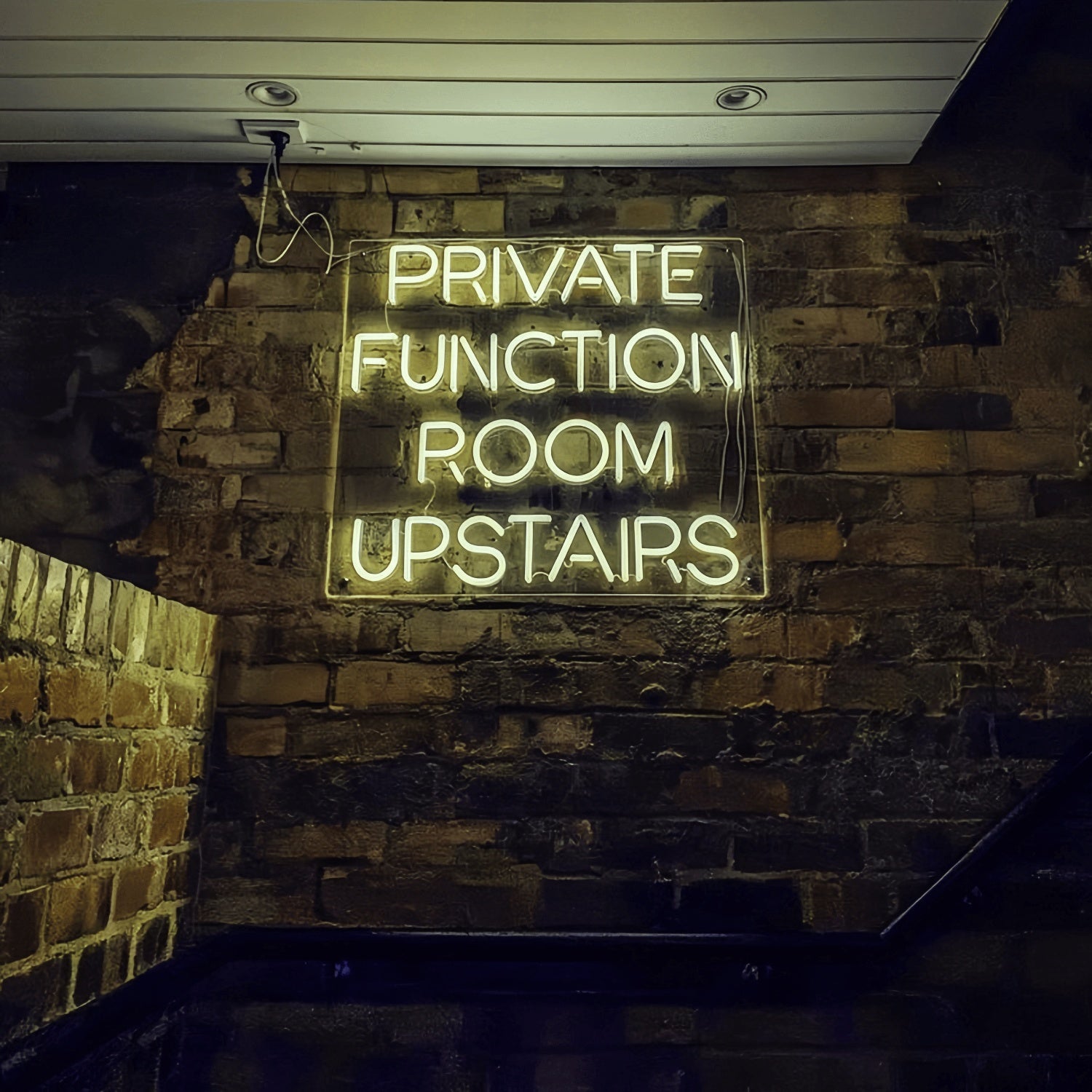Private Function Room Upstairs Elevate Your Events Led Neon Sign | Shineneon
