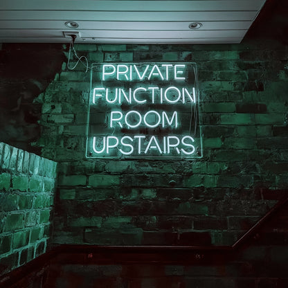 Private Function Room Upstairs Elevate Your Events Led Neon Sign | Shineneon