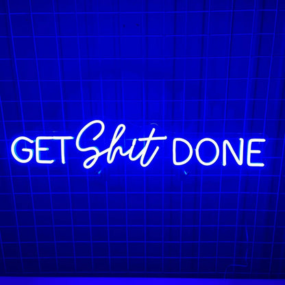 Productivity Get Shit Done Led Neon Sign | Shineneon