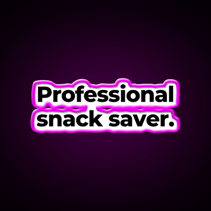 Professional Snack Saver Snack Food Led Neon Sign Rgb Color - Shineneon