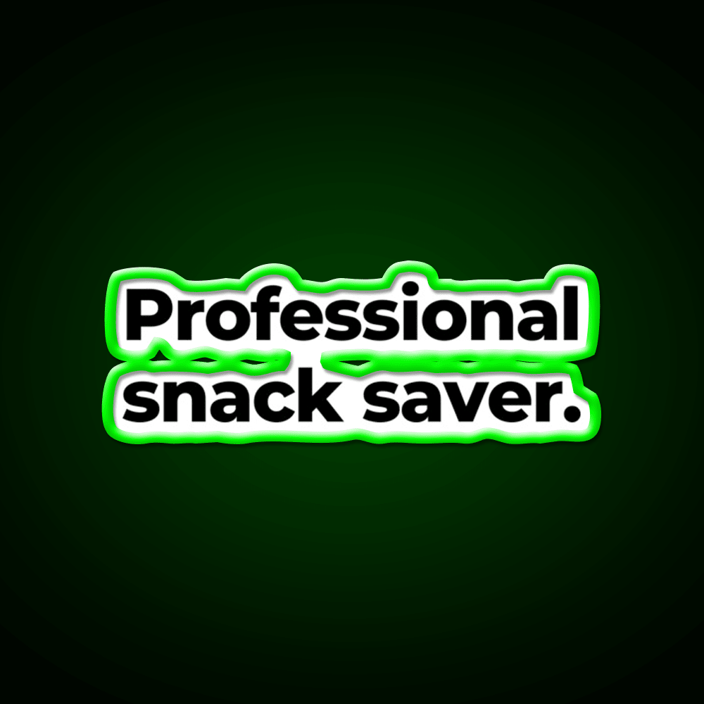 Professional Snack Saver Snack Food Led Neon Sign Rgb Color - Shineneon