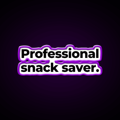 Professional Snack Saver Snack Food Led Neon Sign Rgb Color - Shineneon