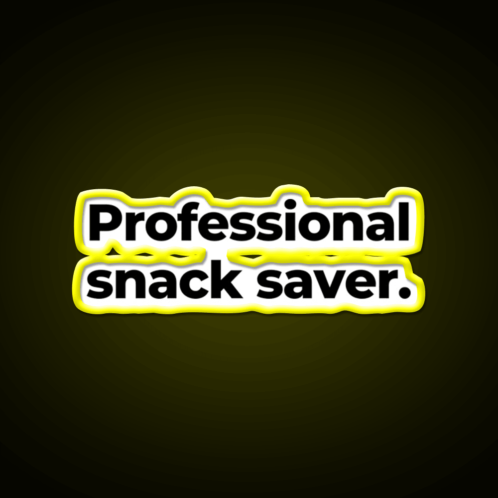 Professional Snack Saver Snack Food Led Neon Sign Rgb Color - Shineneon