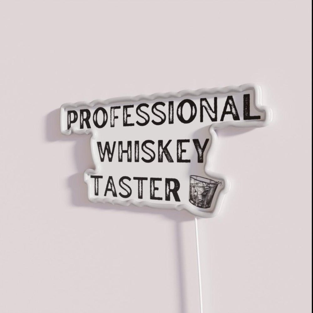 Professional Whisky Taster Rgb Led Neon Sign - Shineneon