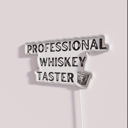 Professional Whisky Taster Rgb Led Neon Sign - Shineneon