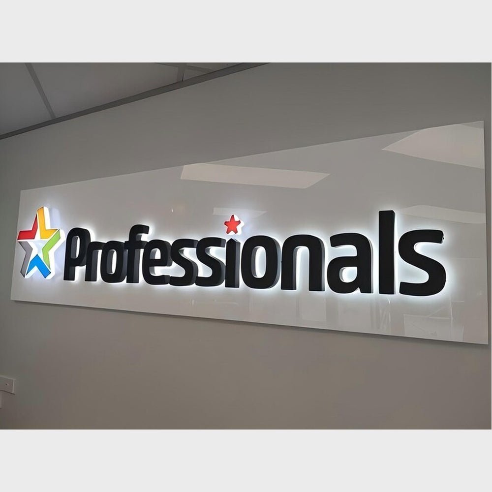 Professionals With Logo 3D Backlit Channel Letters Led Light Sign - Shineneon
