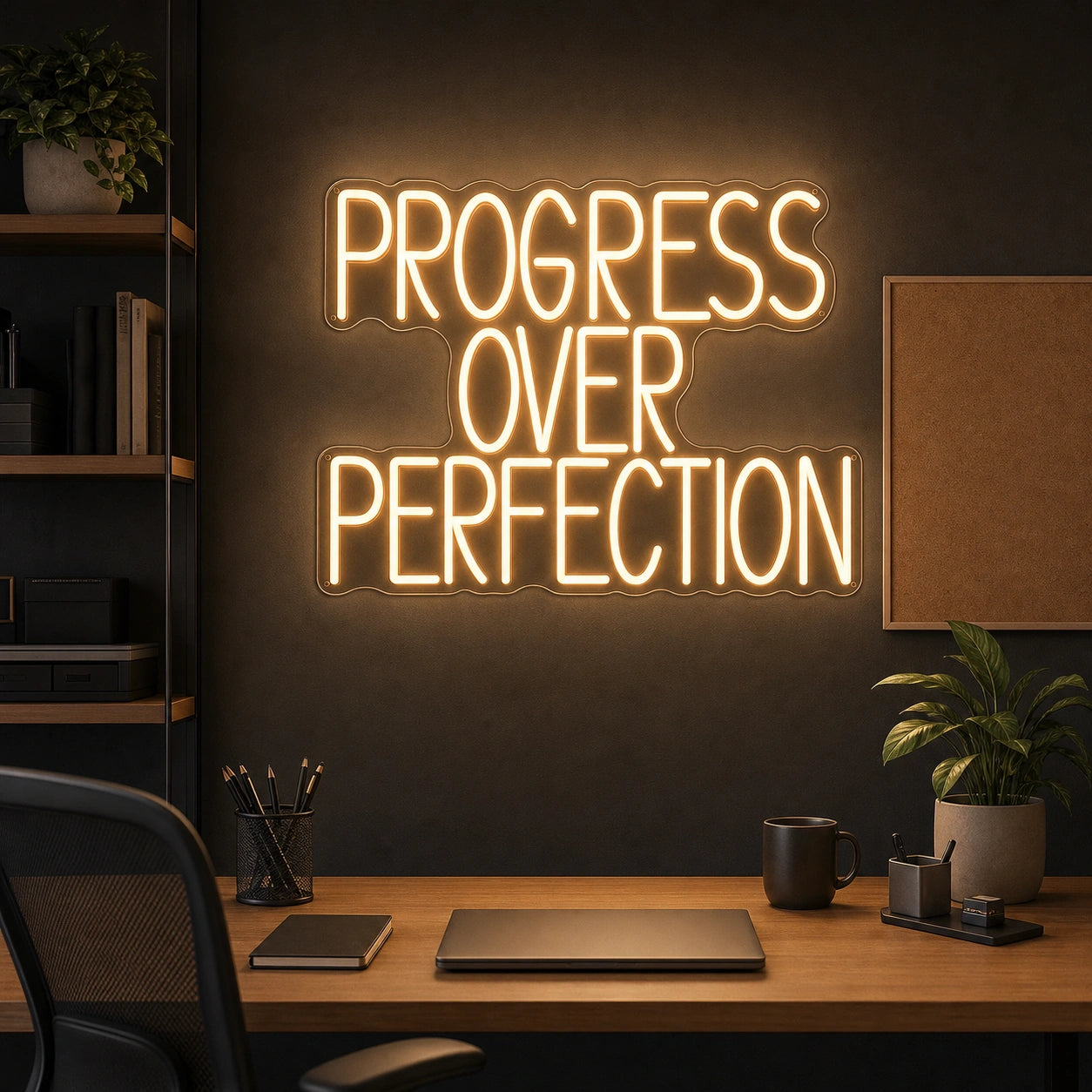 Progress LED Neon Sign Garage Man Cave Neon Sign real lifestyle scene