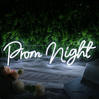 Prom Night White Neon Sign | Shineneon
