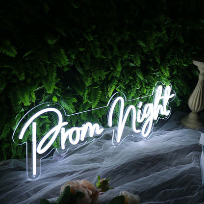 Prom Night White Neon Sign | Shineneon