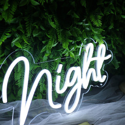 Prom Night White Neon Sign For Wall Decor | Shineneon