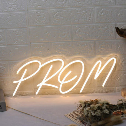Prom Yellow Custom Led Neon Sign - Shineneon