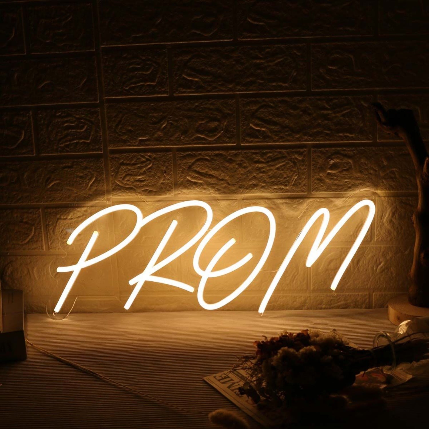 Prom Yellow Custom Led Neon Sign - Shineneon