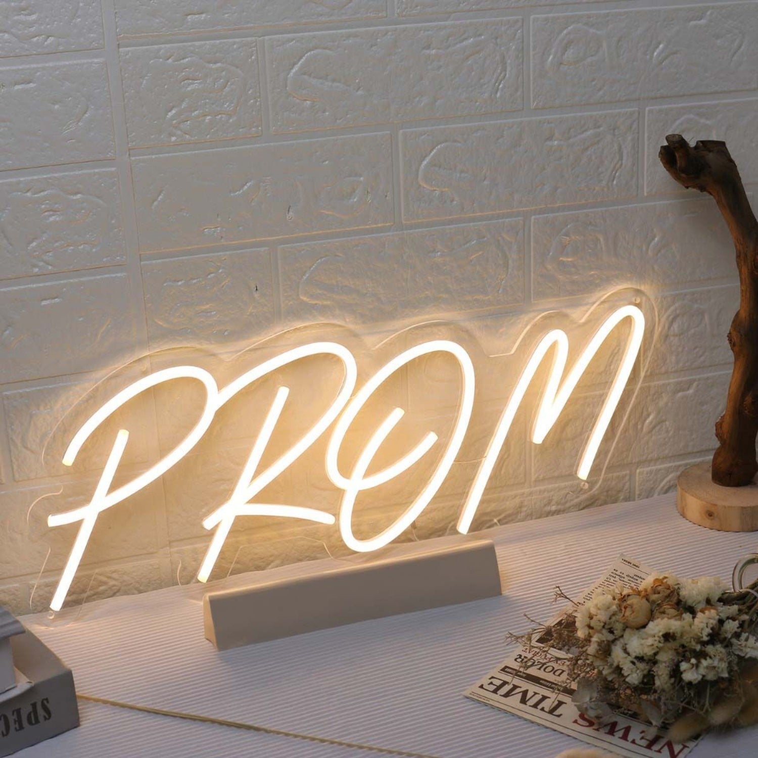 Prom Yellow Custom Led Neon Sign - Shineneon