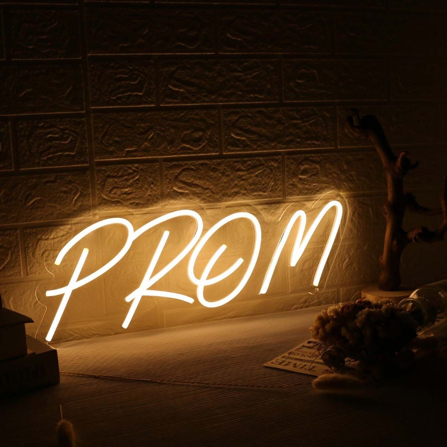 Prom Yellow Custom Led Neon Sign - Shineneon