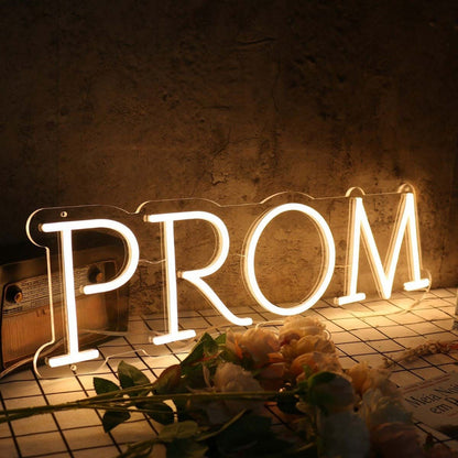 Prom Yellow Custom Party Led Neon Sign - Shineneon