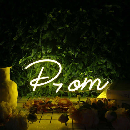 Prom Yellow Led Neon Sign - Shineneon