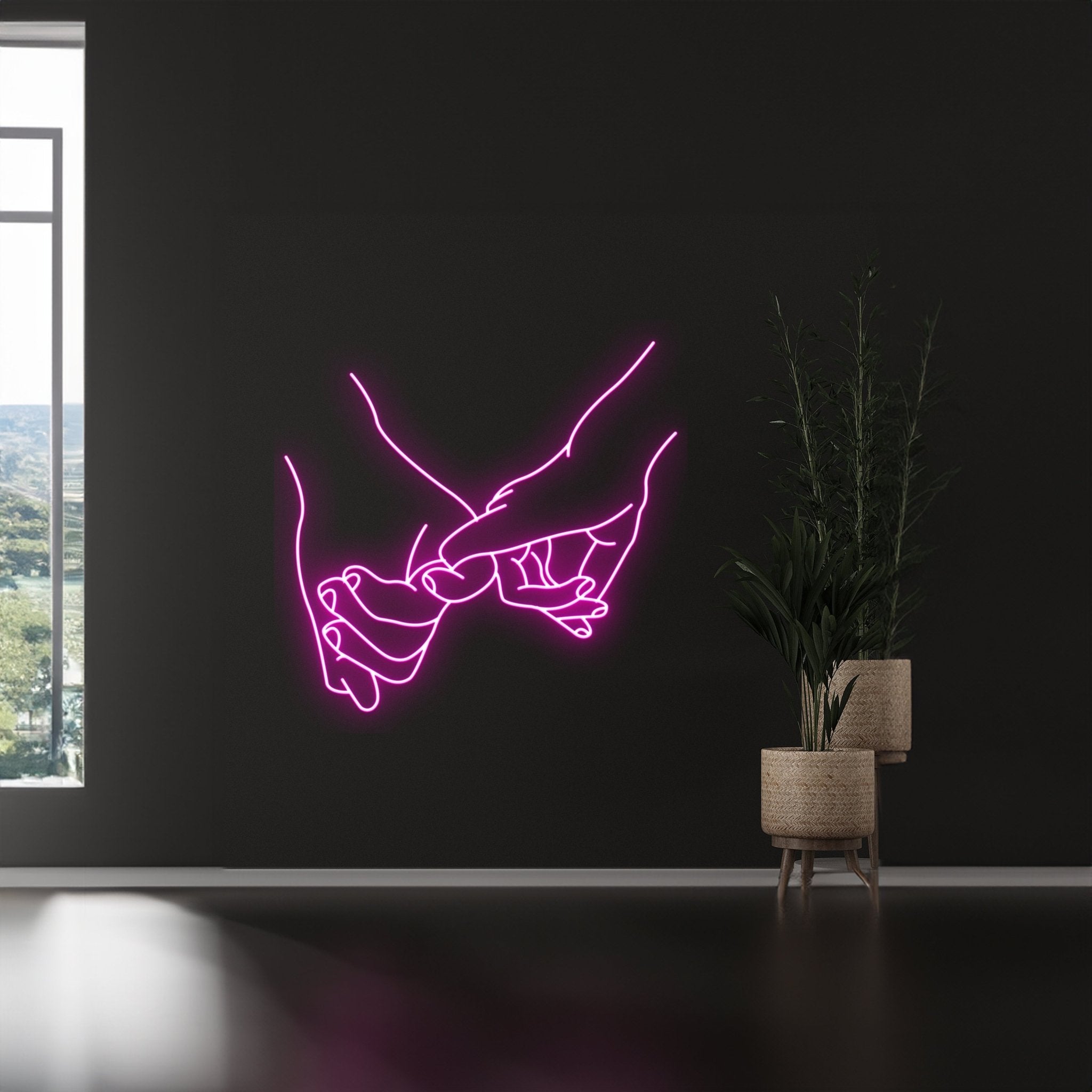 Promise Hands Neon Light - Shineneon