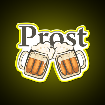 Prost 2024 Beer Bar Decor Led Neon Sign Rgb Color - LED neon sign view 7