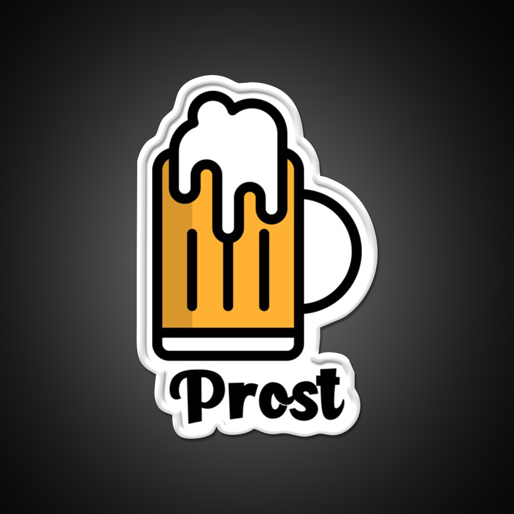 Prost Beer Bar Decor Led Neon Sign Rgb Color - LED neon sign view 11