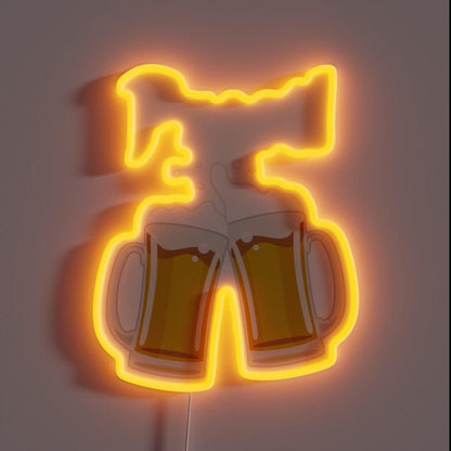 Prost Oktoberfest 2018 German Beer Festival Rgb Led Neon Sign - Shineneon