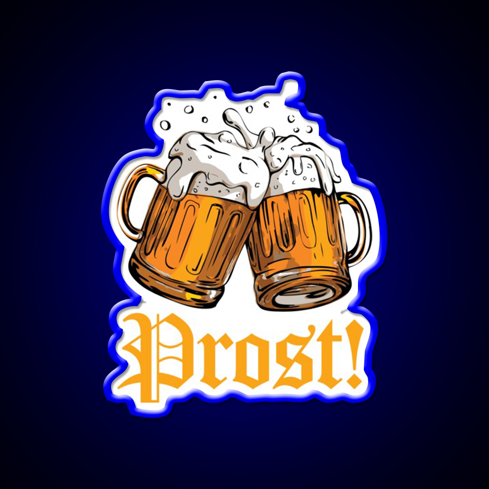 Prost Oktoberfest Beer Bar Decor Led Neon Sign Rgb Color - LED neon sign view 5