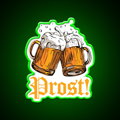 Prost Oktoberfest Beer Bar Decor Led Neon Sign Rgb Color - LED neon sign view 8