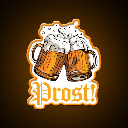 Prost Oktoberfest Beer Bar Decor Led Neon Sign Rgb Color - LED neon sign view 6