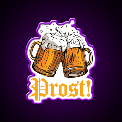 Prost Oktoberfest Beer Bar Decor Led Neon Sign Rgb Color - LED neon sign view 9
