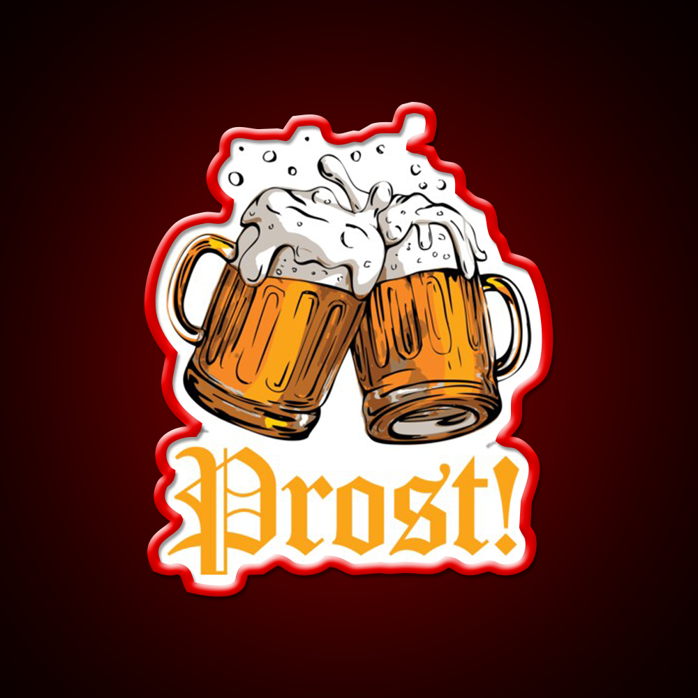 Prost Oktoberfest Beer Bar Decor Led Neon Sign Rgb Color - LED neon sign view 10