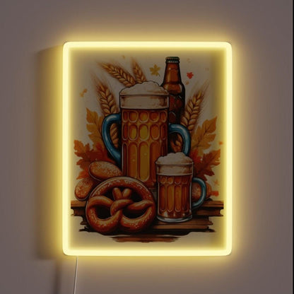 Prost To Tradition Oktoberfest Cheers Rgb Led Neon Sign - Shineneon