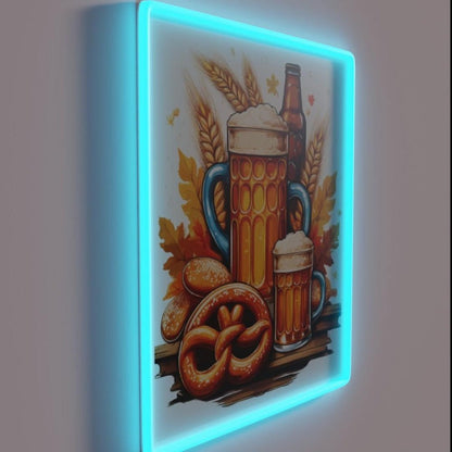 Prost To Tradition Oktoberfest Cheers Rgb Led Neon Sign - Shineneon